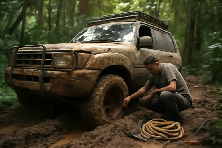 เปิดปม! ทำไมรถออฟโรดติดแหง็กกลางป่าลึก: บทเรียนกู้ภัย